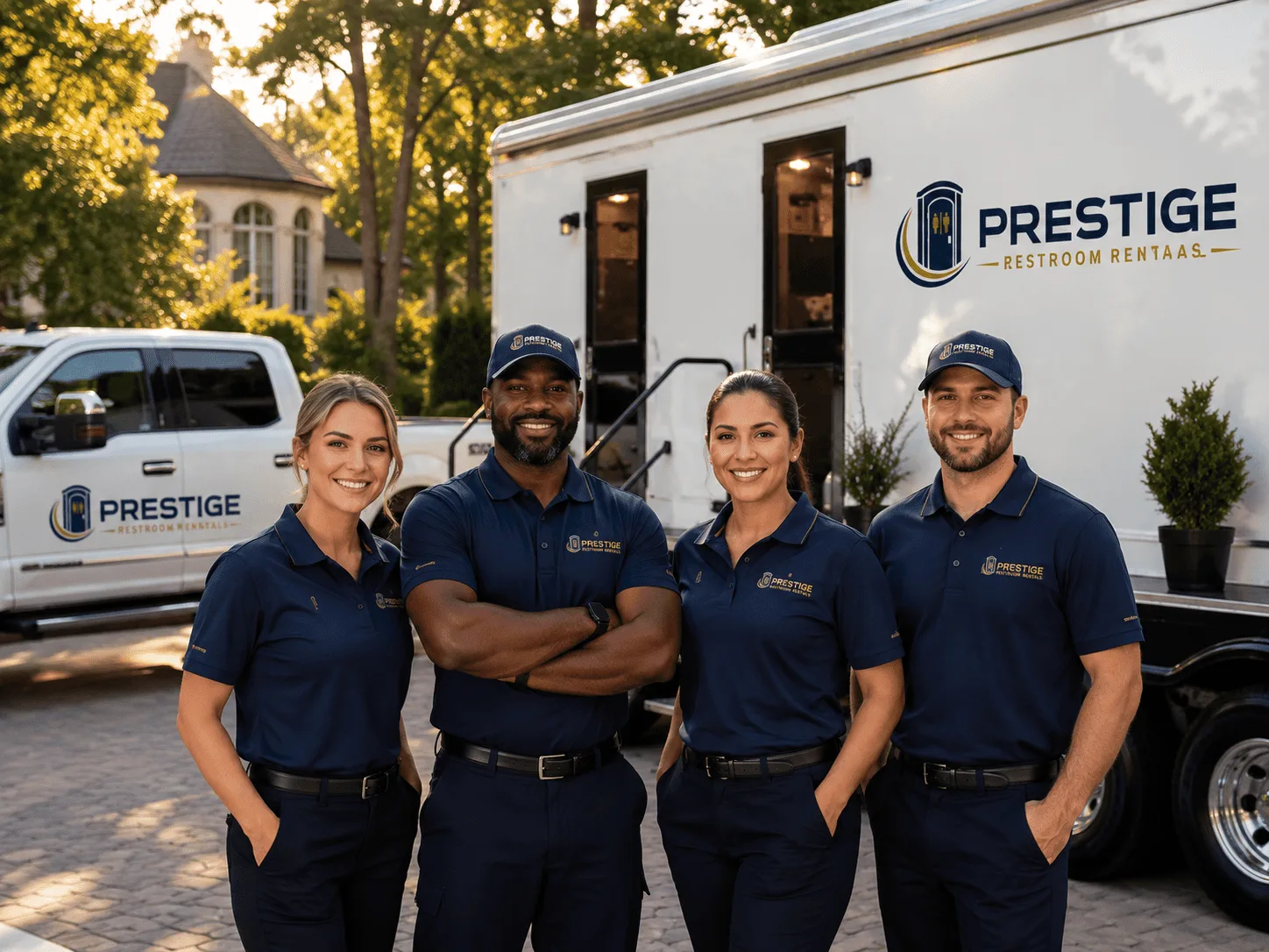 Trusted Luxury Portable Restrooms company in Aurora, IA
